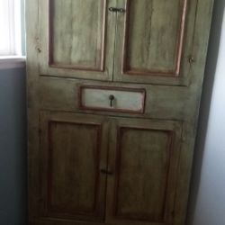 Antique Corner Cabinet