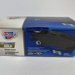 GNAD919 Disc Brake Pad Set Premium Gold Ceramic Front Brake Pads Car Quest