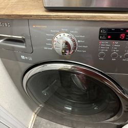 Samsung Washer And Dryer/ With Pedestals 800obo