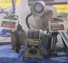8 inch Delta bench grinder $100