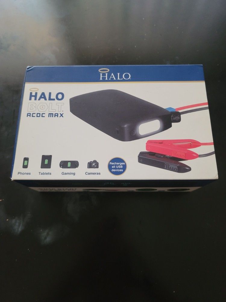 Halo Bolt ACDC Max - Portable Car Charger