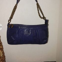 Vintage Kage Leather Shoulder Bag