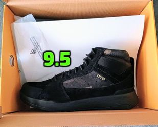 New Men's OTB Mid Low-Viz Tactical Boots, Black, 9.5