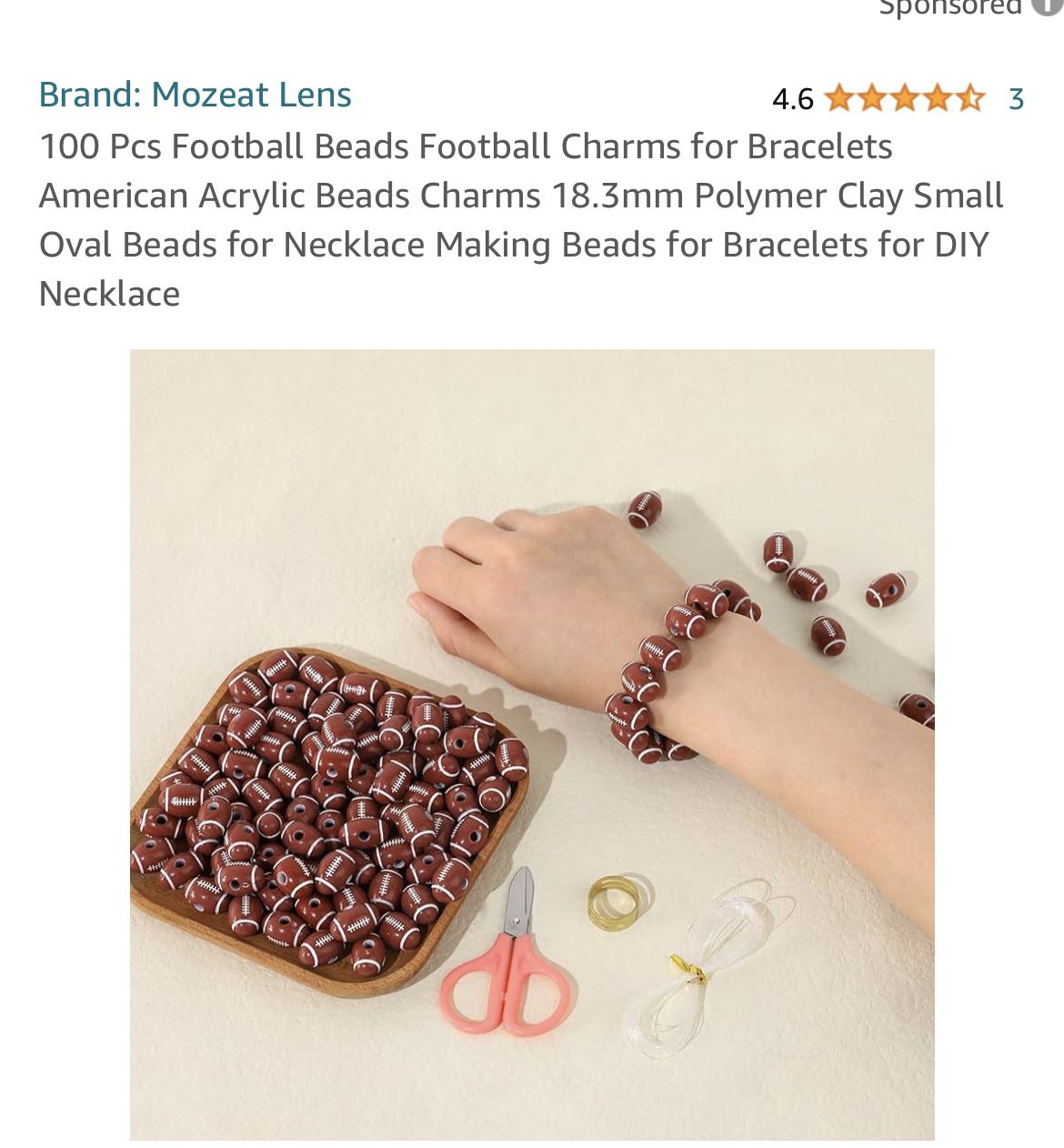 Football Bracelet Making Kit
