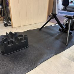 Saris M2 Bike Trainer With Mat And Riser