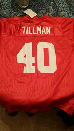 Pat tillman. Cardinal stiched throwback jersey