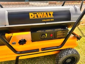 DEWALT
190,000 BTU Heavy Duty Forced Air Kerosene Outdoor Heater