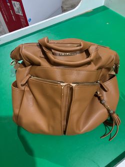 Lily Jade Brown Leather Handbag