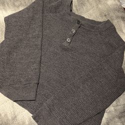 Old Navy Size L Cotton Crop Sweater 