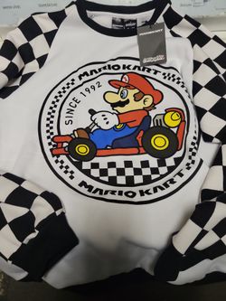 Brand New Mario Kart Fleece Sweater