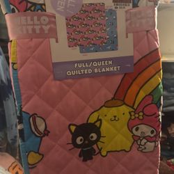 Hello Kitty Blanket In Queen Size