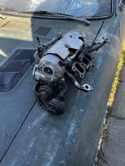 RX-7 OEM Factory Turbo manifold Turbos Kit Rotary 13b