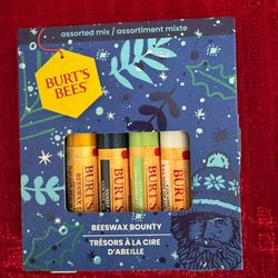 New Lips Balm Box From Burt's Bees 