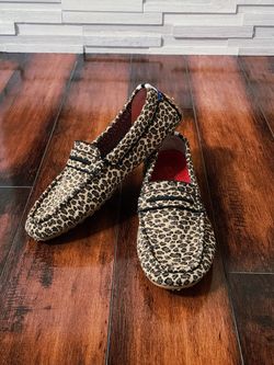 Rothy’s Leopard Print Slip On Loafers Women’s 10.5
