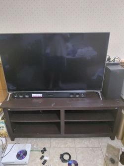 LG 4K Smart TV,  stand, Xbox One S
