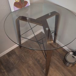 Glass table
