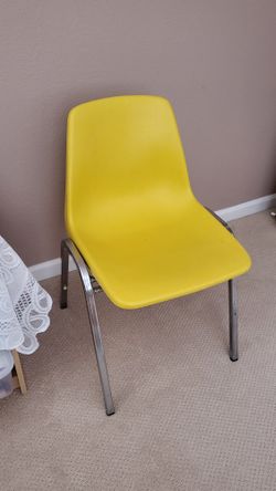 Sturdy Yellow Chair