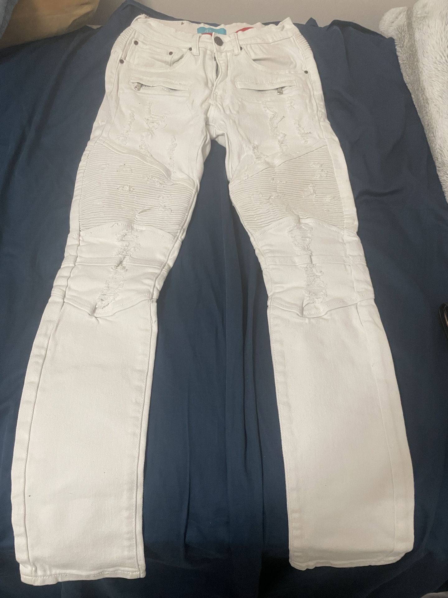 White Denim Slim Jeans | Size 28