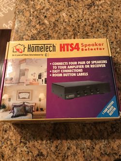 Hometech HTS4 Speaker Selector