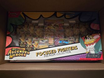 Focused Fighters boxes Pokémon (Ascended Heroes)