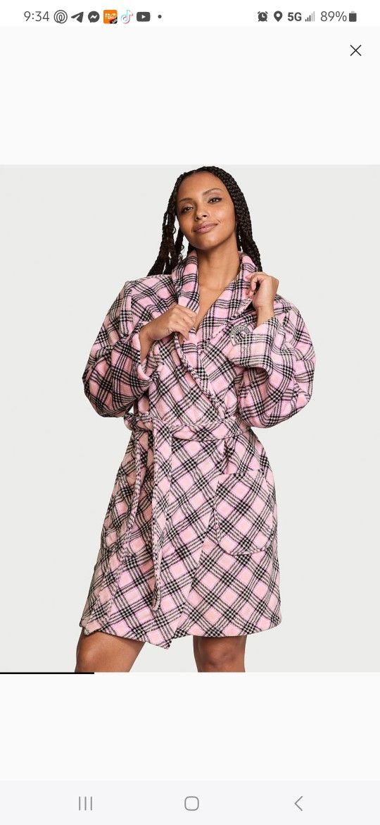Vs Pink Robe