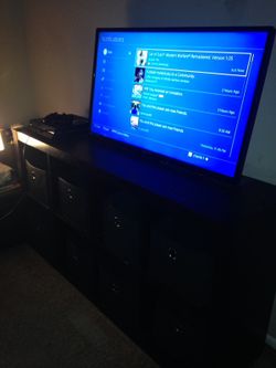 Cute cubicle entertainment center