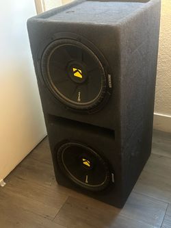 Speaker box & Amp