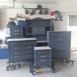 Grey Bedroom Dresser Set