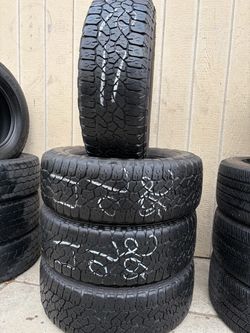 Used 265/70r17 tires available with installation