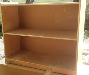 Wooden shelf