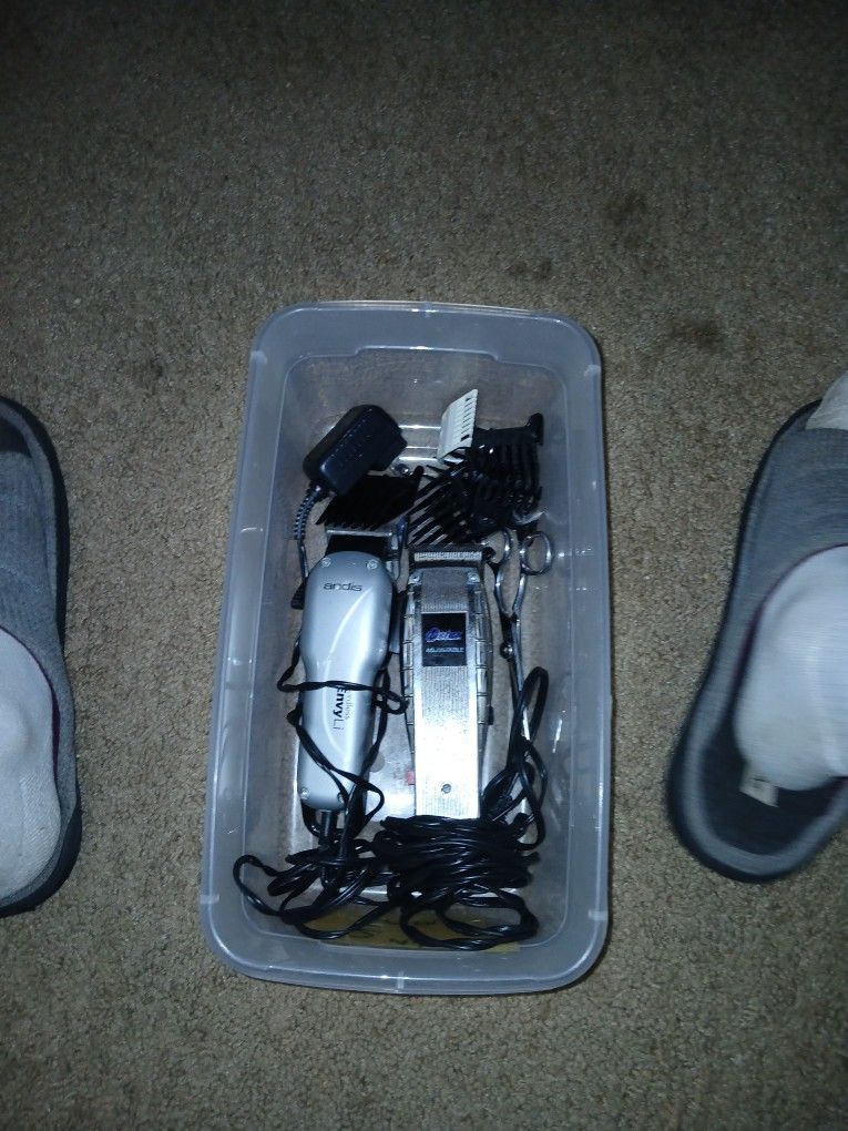 Two Hair Style Clippers Set