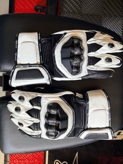 Storm II Raven Moto Gloves