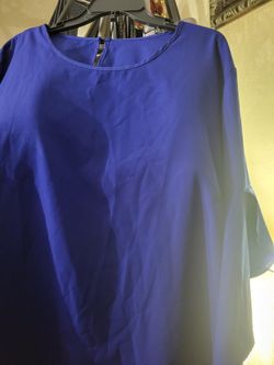 Blusa Azul Size 3xl