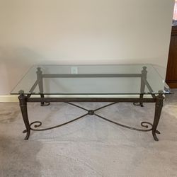 3 Piece Glass Table Set- ( 1 Coffee Table and 2 End Tables