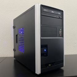 FAST Entry Level i7 Gaming PC Computer (i7-4790, RX 570, 16GB RAM, 120GB SSD + 2TB HDD, WiFi)