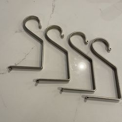 Simple Metal Stocking Hangers