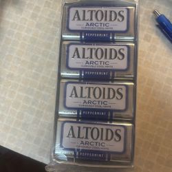 8 Pack Arctic Altoids Peppermints