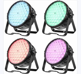 LED Par Stage Lights Set of 4