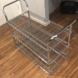 Nexel Wire Shelving Rack