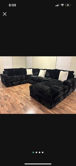 Brand New Super Plush Comfy Corduroy Sectional 