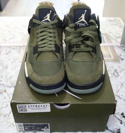Air Jordan 4 SE Retro Low Craft Olive Size 8.5