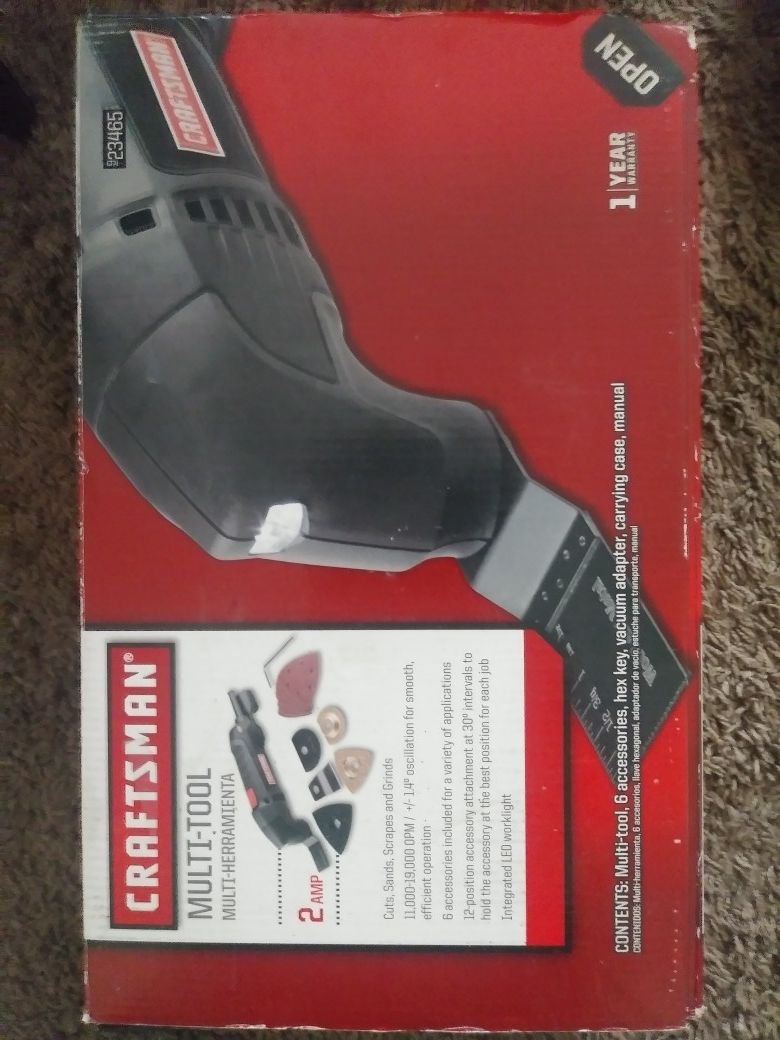 Craftsman multi tool