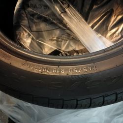 3 Pirelli Runflat Tires 245/50 R19 For BMW X3