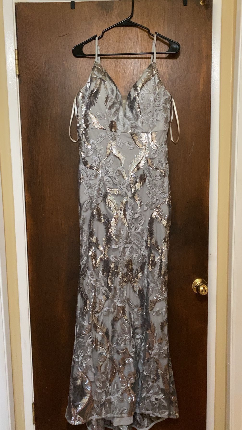 Silver and Gold Party Dress