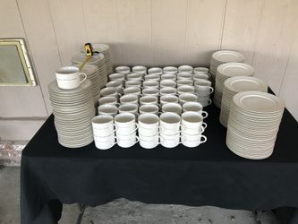 Cups and plates