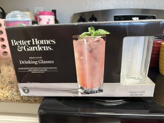 Cups Beverage Glasses Clear Aesthetically Pleasing Cup Set