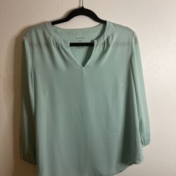 Van Heusen Long Sleeve Blouse – Size Small