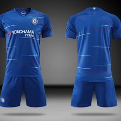 8 Children Chelsea Soccer Uniforms-Uniformes De Futbol 