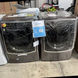 front feet load washer cubic dryer cubic signature feet lg set 