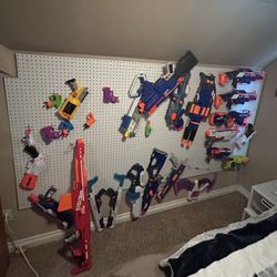 Nerf Guns / Nerf Darts / Nerf Magazines And Attachments And Other Stuff